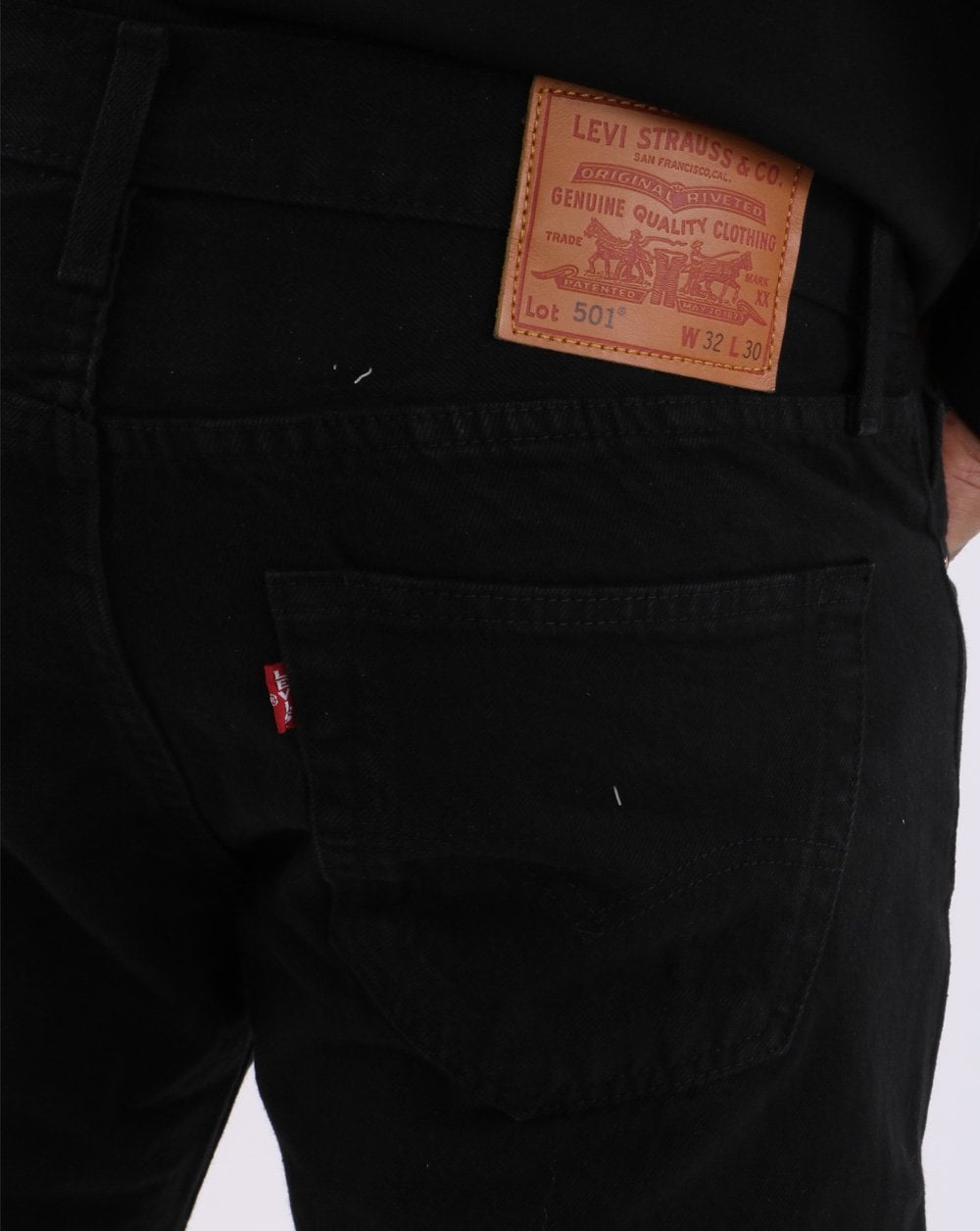 Levi's 501 Original Straight Fit Jeans Black