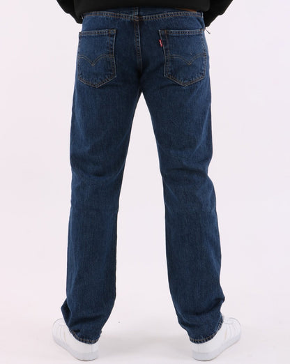 Levis 501 Straight Fit Jeans in Rinse-Waschung
