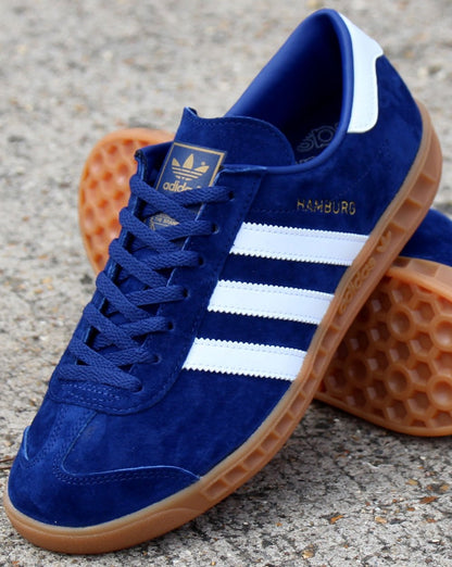 Adidas Hamburg Sneakers Marineblau/Weiß