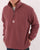 Adidas Originals Trefoil Half Zip Fleece Quiet Crimson