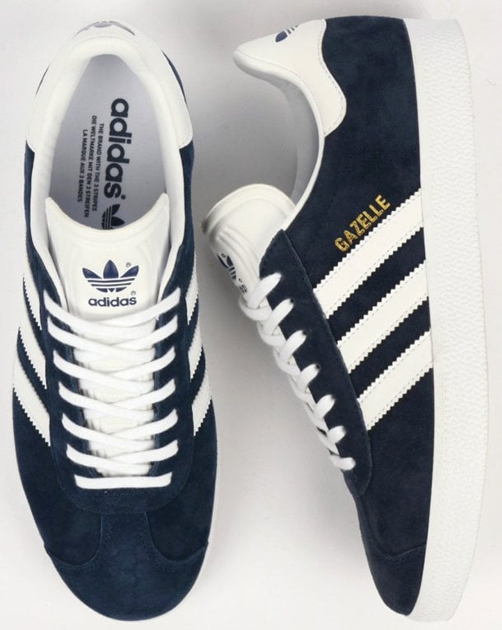 Adidas Gazelle Sneakers Marineblau/Weiß