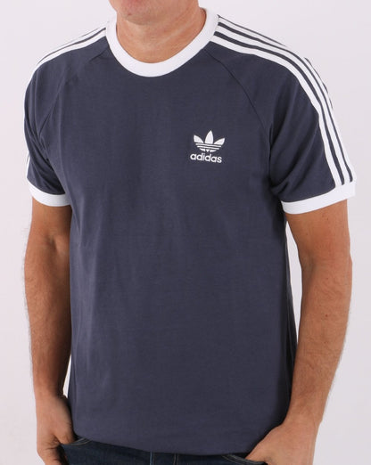 Adidas Originals 3-Streifen-T-Shirt Shadow Navy