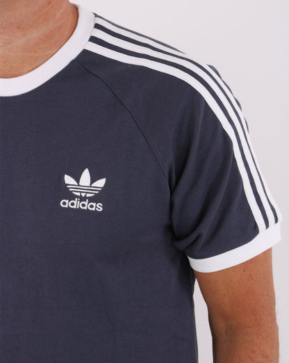 Adidas Originals 3-Streifen-T-Shirt Shadow Navy