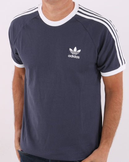 Adidas Originals 3-Streifen-T-Shirt Shadow Navy