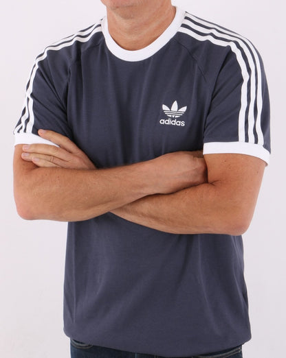 Adidas Originals 3-Streifen-T-Shirt Shadow Navy