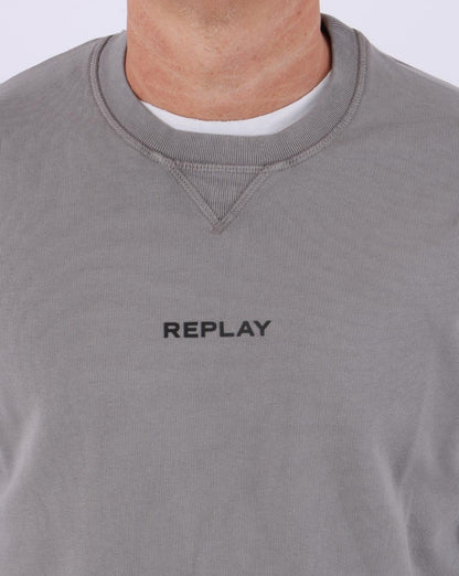 Replay Sweatshirt Grau