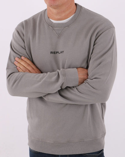 Replay Sweatshirt Grau