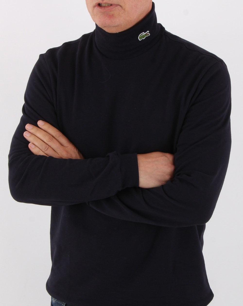 Lacoste Rollkragenpullover Marineblau