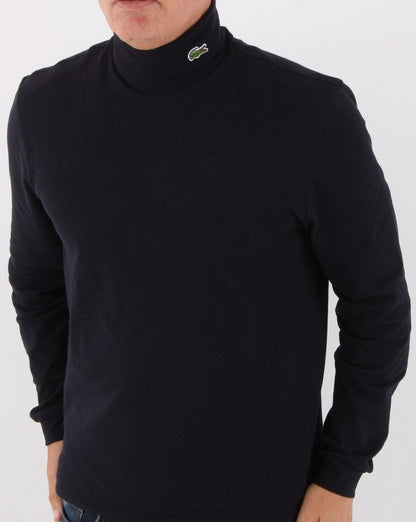 Lacoste Rollkragenpullover Marineblau