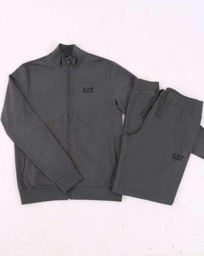 Emporio Armani EA7 Trainingsanzug Anthrazitgrau