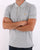Gant Contrast Collar Polo Shirt Grey/Yellow