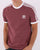 Adidas Originals 3 Stripes T Shirt Quiet Crimson