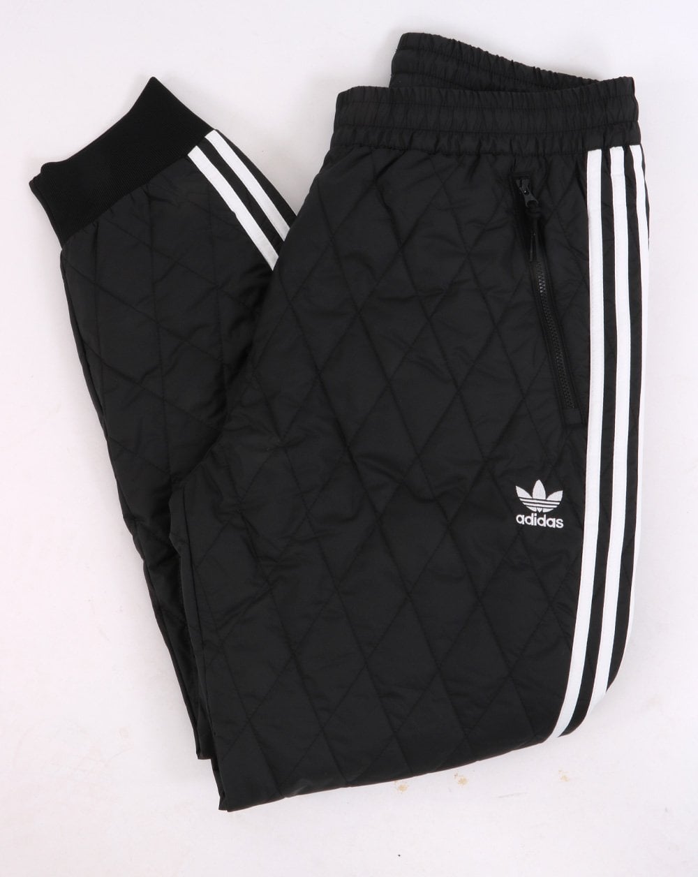 Adidas Originals – Gesteppte SST-Trainingshose in Schwarz
