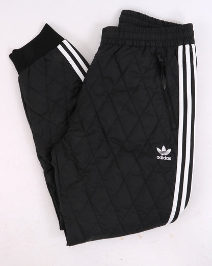 Adidas Originals – Gesteppte SST-Trainingshose in Schwarz