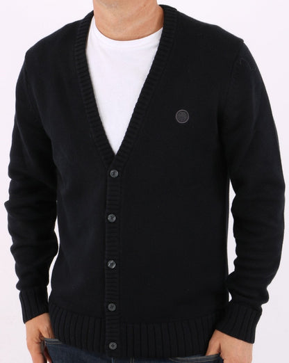 Pretty Green Strickjacke Schwarz