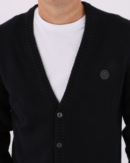 Pretty Green Strickjacke Schwarz