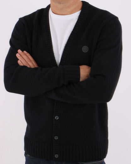 Pretty Green Strickjacke Schwarz