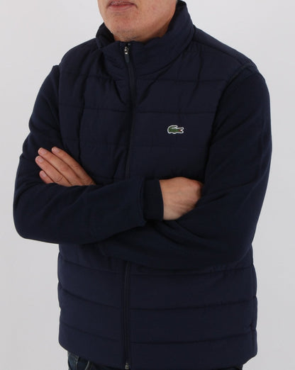 Lacoste Kapuzenweste Marineblau