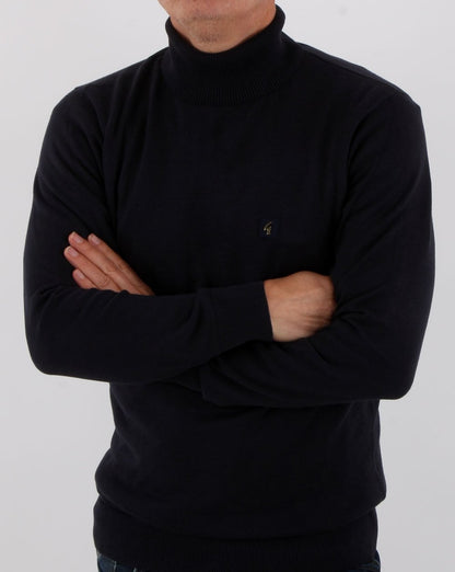 Gabicci Vintage Ricardo Rollkragenpullover Marineblau