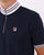 Fila Vintage 1/4 Zip Polo Shirt Navy