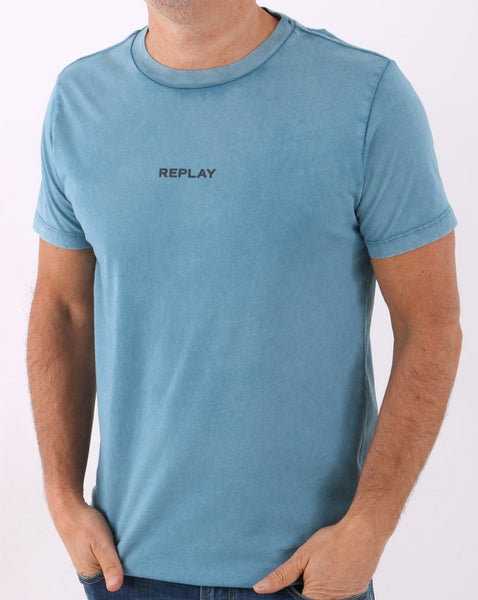 Replay T-shirt Cobalt Blue