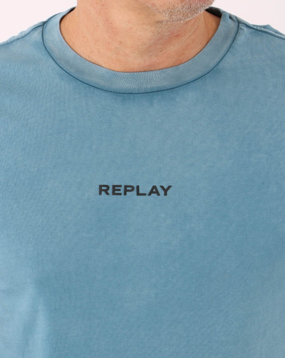 Replay T-Shirt Kobaltblau