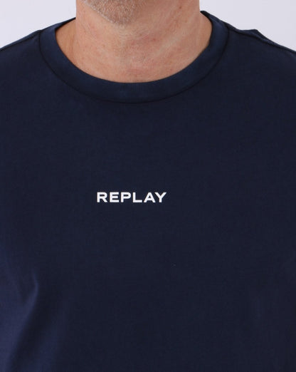 Replay T-Shirt Marineblau