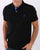 Gant Contrast Collar Polo Shirt Black/Blue