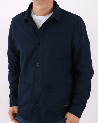 Barbour Murton Überhemd Marineblau