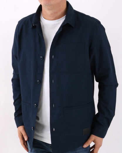 Barbour Murton Überhemd Marineblau