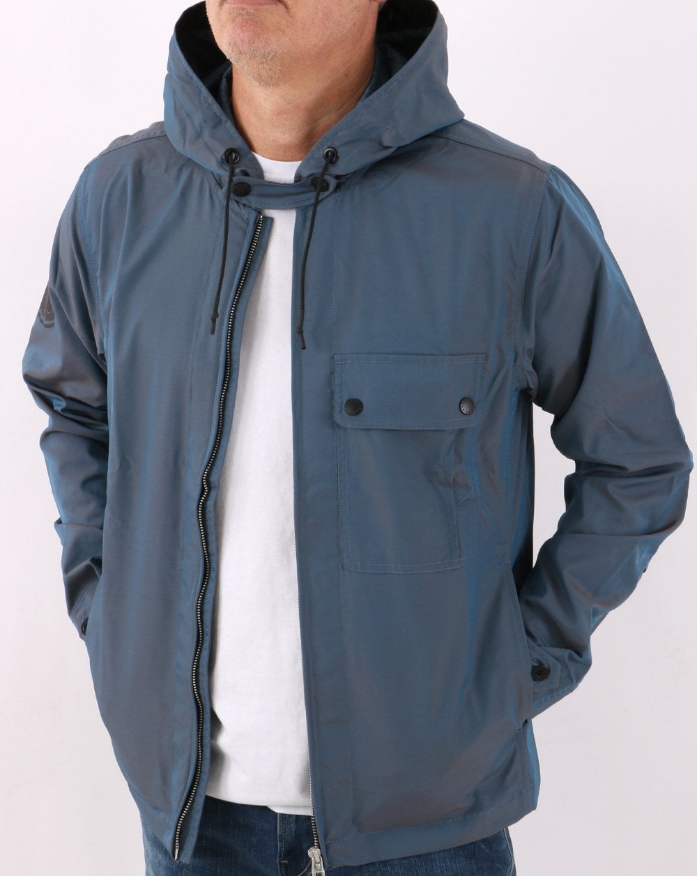 Pretty Green Ridley Jacke Blau