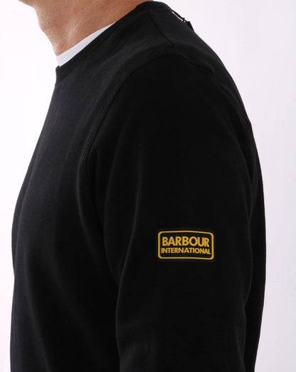 Barbour International Legacy Sweatshirt Schwarz