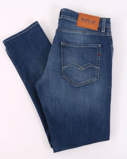 Replay Micky M Jeans Mittelblau