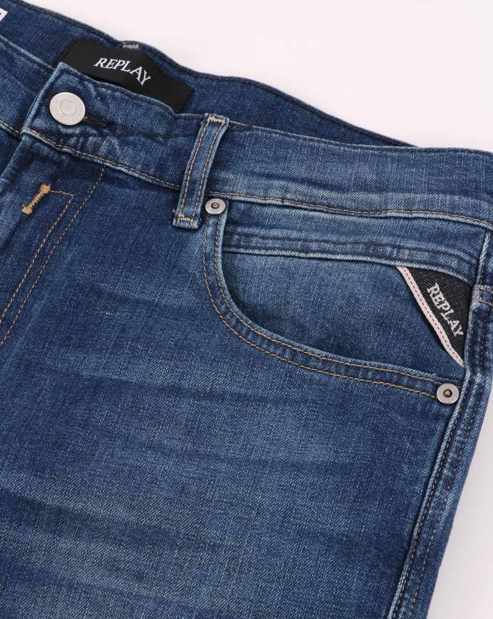 Replay Micky M Jeans Mittelblau
