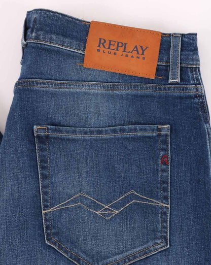 Replay Micky M Jeans Mittelblau