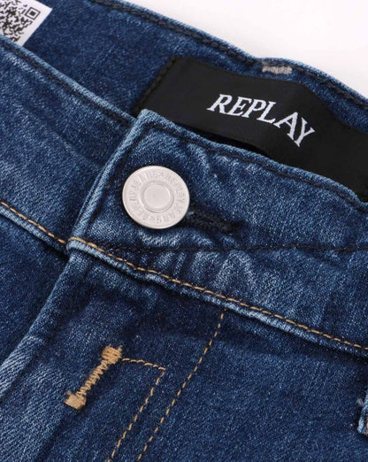 Replay Micky M Jeans Mittelblau