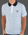 Fila Vintage Check Polo Shirt Sky Blue/Navy