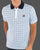 Fila Vintage Check Polo Shirt Sky Blue/Navy