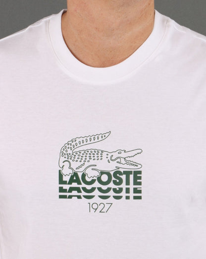 Lacoste Logo T-Shirt Weiß