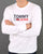 Tommy Jeans Long Sleeve Corp T-shirt White