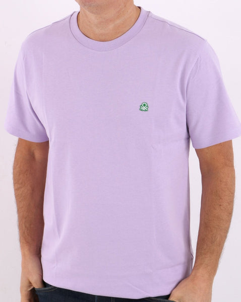 Benetton Small Logo T-shirt Lilac