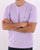 Benetton Small Logo T-shirt Lilac