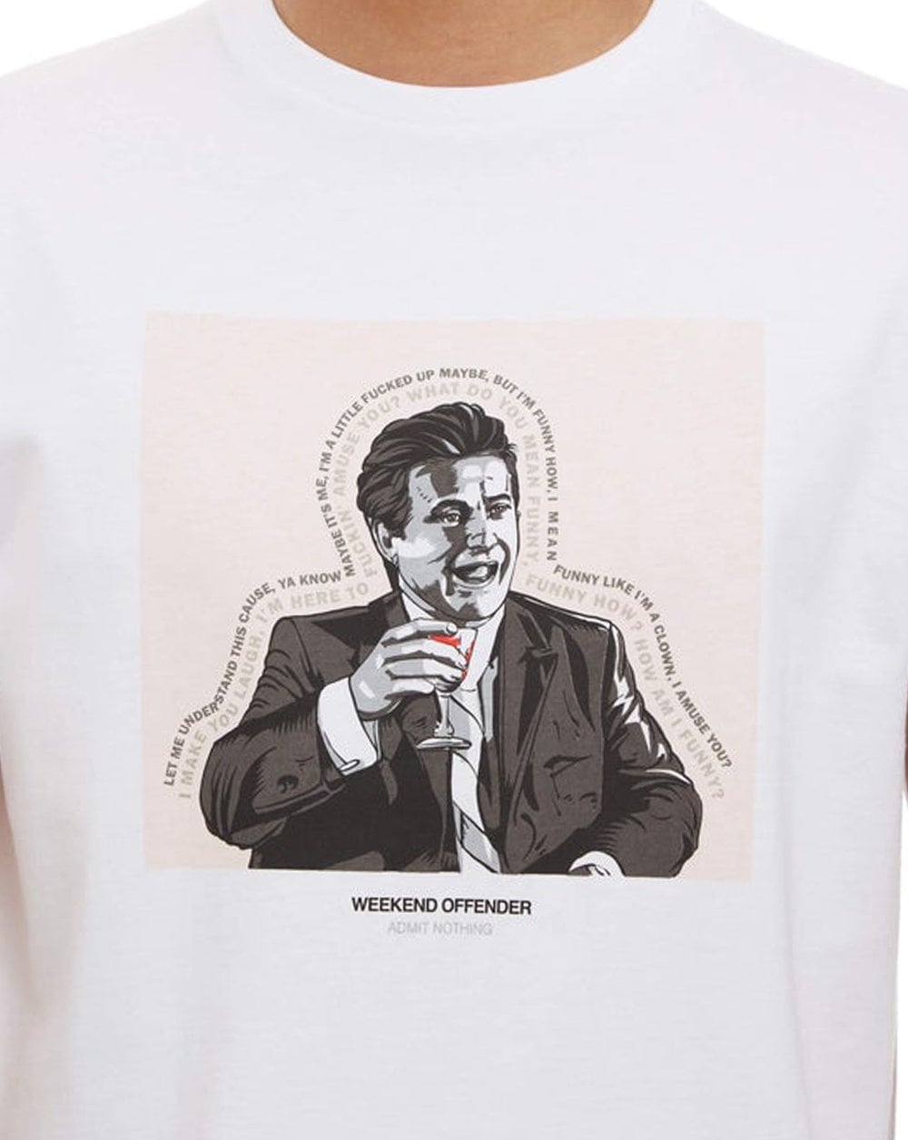 Weekend Offender Tommy T-Shirt Weiß