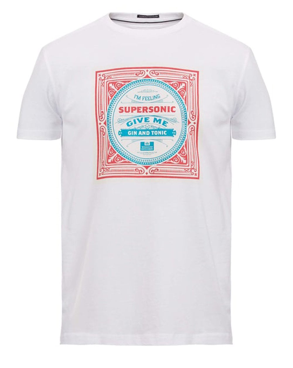 Weekend Offender Supersonic T-Shirt Weiß
