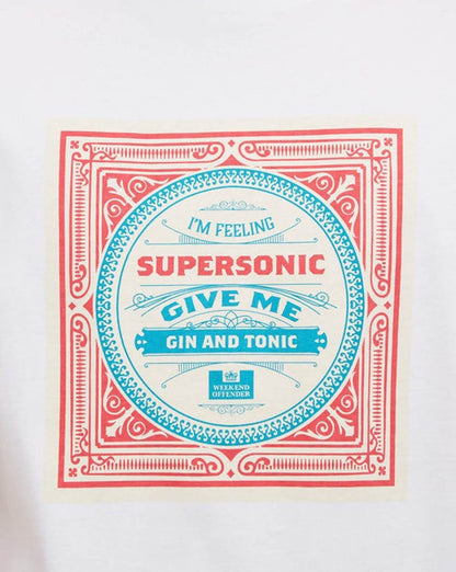 Weekend Offender Supersonic T-Shirt Weiß