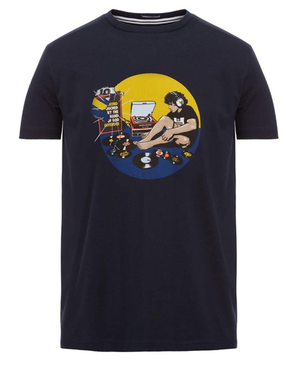 Weekend Offender Hand Of God T-shirt Navy