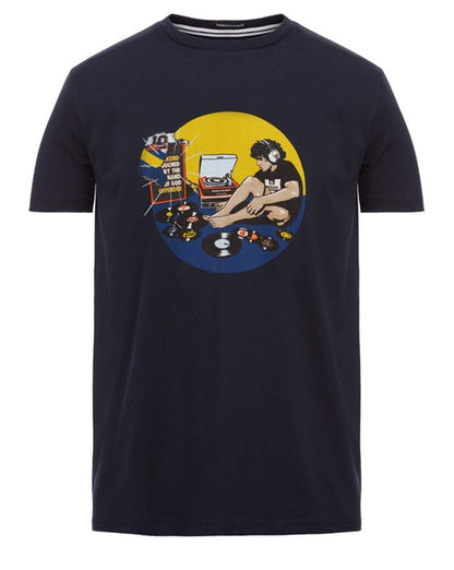 Weekend Offender Hand Of God T-Shirt Marineblau