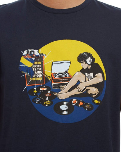 Weekend Offender Hand Of God T-Shirt Marineblau