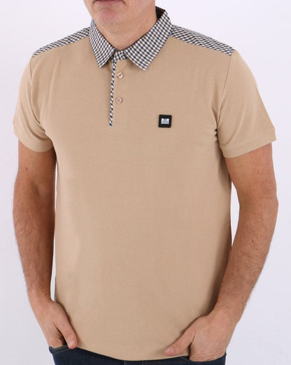 Weekend Offender Costa Poloshirt Sand