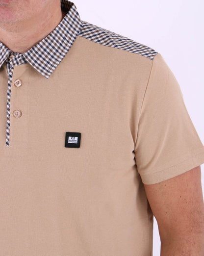 Weekend Offender Costa Poloshirt Sand